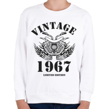 PRINTFASHION 1967 - Gyerek pulóver - Fehér gyerek pulóver, kardigán