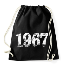 PRINTFASHION 1967 - Sportzsák, Tornazsák - Fekete tornazsák