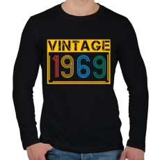 PRINTFASHION 1969 - Férfi hosszú ujjú póló - Fekete