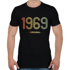 PRINTFASHION 1969 - Férfi póló - Fekete férfi póló