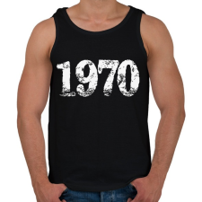 PRINTFASHION 1970 - Férfi atléta - Fekete atléta, trikó