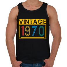 PRINTFASHION 1970 - Férfi atléta - Fekete