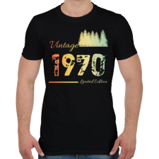 PRINTFASHION 1970 - Férfi póló - Fekete férfi póló