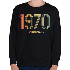 PRINTFASHION 1970 - Gyerek pulóver - Fekete gyerek pulóver, kardigán