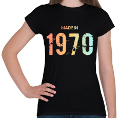 PRINTFASHION 1970 - Női póló - Fekete