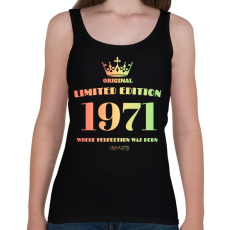 PRINTFASHION 1971 - Női atléta - Fekete