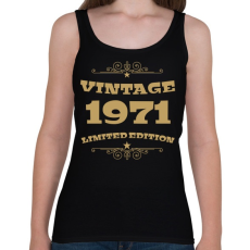 PRINTFASHION 1971 - Női atléta - Fekete