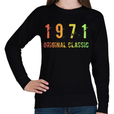 PRINTFASHION 1971 - Női pulóver - Fekete