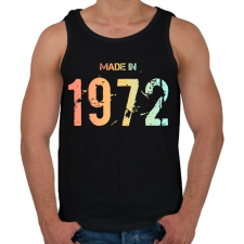 PRINTFASHION 1972 - Férfi atléta - Fekete atléta, trikó