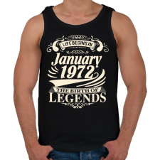 PRINTFASHION 1972 Január - A legenda megszületett - Férfi atléta - Fekete gyógyhatású készítmény