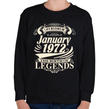 PRINTFASHION 1972 Január -  A legenda megszületett - Gyerek pulóver - Fekete gyerek pulóver, kardigán