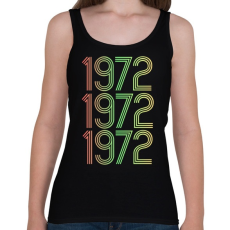 PRINTFASHION 1972 - Női atléta - Fekete