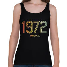 PRINTFASHION 1972 - Női atléta - Fekete női trikó