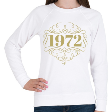 PRINTFASHION 1972 - Női pulóver - Fehér női pulóver, kardigán