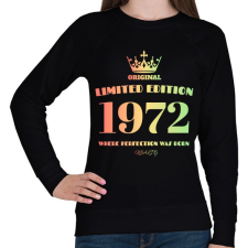 PRINTFASHION 1972 - Női pulóver - Fekete női pulóver, kardigán