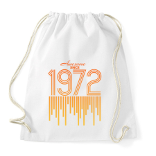 PRINTFASHION 1972 - Sportzsák, Tornazsák - Fehér tornazsák