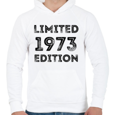 PRINTFASHION 1973 - Férfi kapucnis pulóver - Fehér