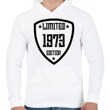 PRINTFASHION 1973 - Férfi kapucnis pulóver - Fehér férfi pulóver, kardigán