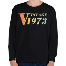 PRINTFASHION 1973 - Gyerek pulóver - Fekete