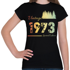 PRINTFASHION 1973 - Női póló - Fekete