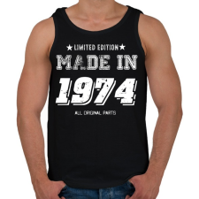 PRINTFASHION 1974 - Férfi atléta - Fekete atléta, trikó