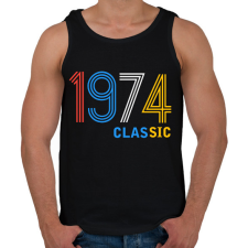 PRINTFASHION 1974 - Férfi atléta - Fekete atléta, trikó