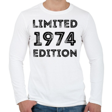 PRINTFASHION 1974 - Férfi hosszú ujjú póló - Fehér férfi póló