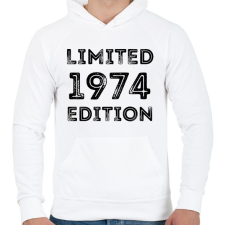 PRINTFASHION 1974 - Férfi kapucnis pulóver - Fehér férfi pulóver, kardigán