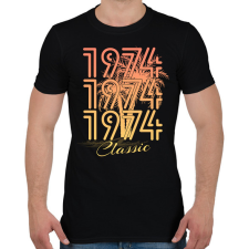 PRINTFASHION 1974 - Férfi póló - Fekete férfi póló