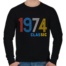 PRINTFASHION 1974 - Férfi pulóver - Fekete férfi pulóver, kardigán