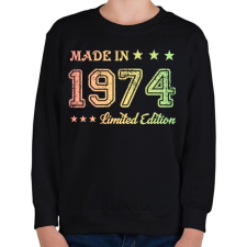 PRINTFASHION 1974 - Gyerek pulóver - Fekete gyerek pulóver, kardigán