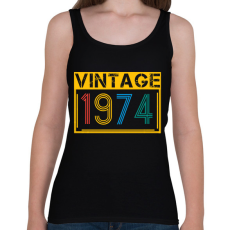 PRINTFASHION 1974 - Női atléta - Fekete