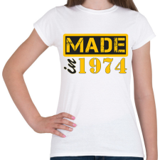 PRINTFASHION 1974 - Női póló - Fehér női póló