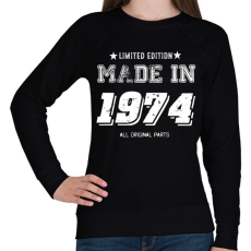 PRINTFASHION 1974 - Női pulóver - Fekete