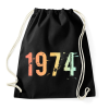PRINTFASHION 1974 - Sportzsák, Tornazsák - Fekete