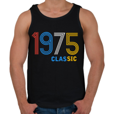 PRINTFASHION 1975 - Férfi atléta - Fekete atléta, trikó