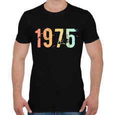 PRINTFASHION 1975 - Férfi póló - Fekete