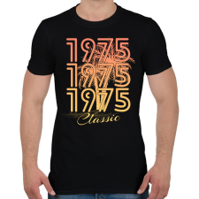 PRINTFASHION 1975 - Férfi póló - Fekete férfi póló