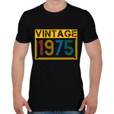 PRINTFASHION 1975 - Férfi póló - Fekete férfi póló