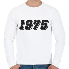 PRINTFASHION 1975 - Férfi pulóver - Fehér