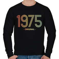 PRINTFASHION 1975 - Férfi pulóver - Fekete