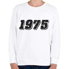 PRINTFASHION 1975 - Gyerek pulóver - Fehér