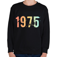 PRINTFASHION 1975 - Gyerek pulóver - Fekete gyerek pulóver, kardigán