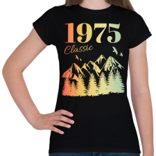 PRINTFASHION 1975 - Női póló - Fekete női póló