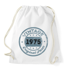PRINTFASHION 1975 - Sportzsák, Tornazsák - Fehér tornazsák