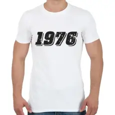 PRINTFASHION 1976 - Férfi póló - Fehér