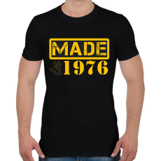 PRINTFASHION 1976 - Férfi póló - Fekete