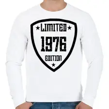 PRINTFASHION 1976 - Férfi pulóver - Fehér férfi pulóver, kardigán