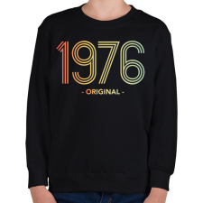 PRINTFASHION 1976 - Gyerek pulóver - Fekete gyerek pulóver, kardigán