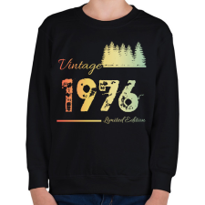 PRINTFASHION 1976 - Gyerek pulóver - Fekete gyerek pulóver, kardigán